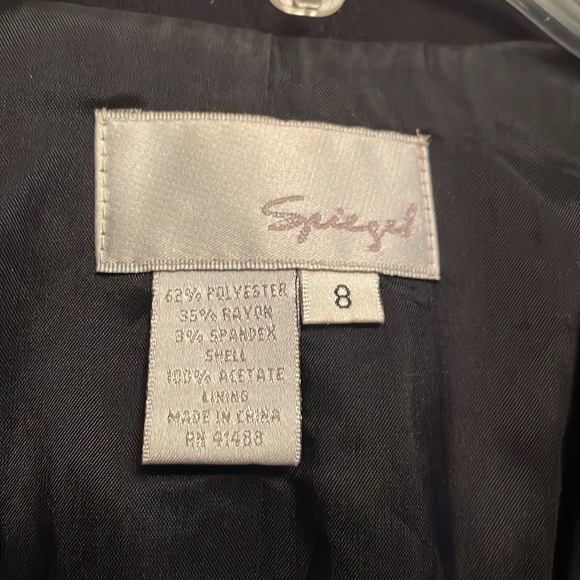 Spiegel Classic Single Breasted Blazer Jacket Size 8 - Picture 4 of 12